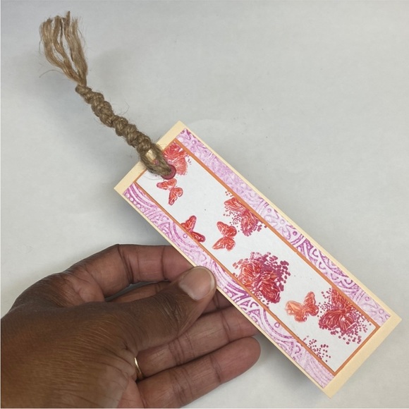 Set of 3 Handmade Bookmarks with Tassels - Picture 4 of 16